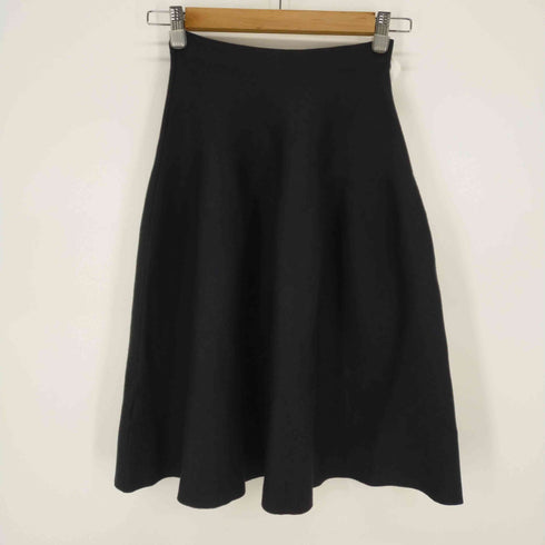セオリー theory CHESHIRE KNIT SHAPED FLARE SKIRT レディース