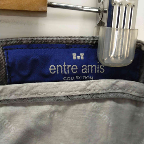 エントレアミス entre amis ドットコットンパンツ テーパードパンツ メンズ 40