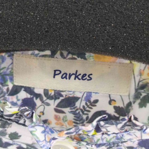 パークス PARKES スタンドフリルブラウス レディース JPN:M