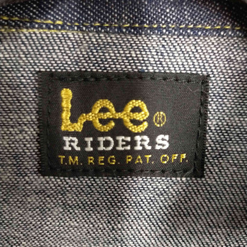 リー Lee RIDERS デニムシャツ 長袖 オーバーサイズ レディース FREE