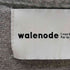 ウェルノード walenode コットン Vネックニットセーターグレー レディース JPN:0