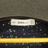ザラ ZARA KNIT フリンジ ノーカラージャケット ニット カーディガン スパンコール レディース S