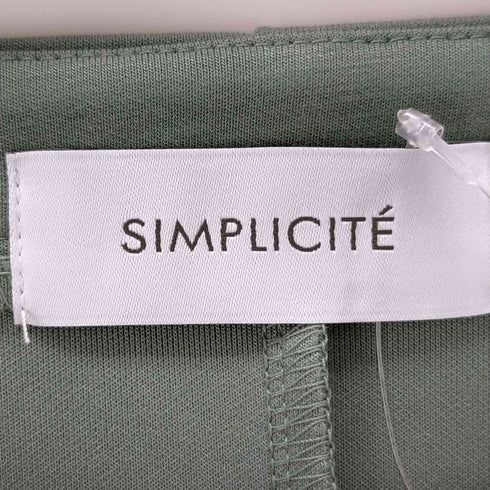 シンプリシテェ SIMPLICITE 22AW ダンボールスキッパープルオーバー カットソー レディース FREE