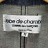ローブドシャンブルコムデギャルソン robe de chambre COMME des GARCONS シングル フリルデザイン 総柄デニムテーラードジャケット レディース JPN:M