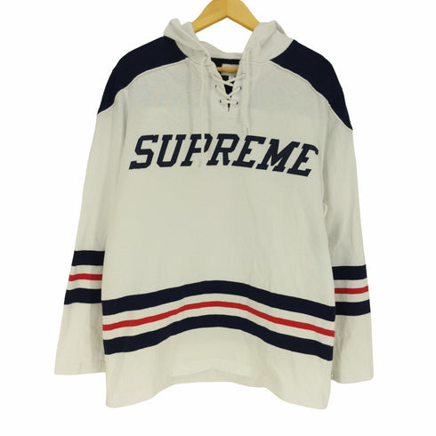 シュプリーム Supreme 15SS HOODED HOCKEY TOP メンズ import:M