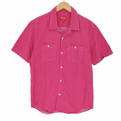 シュプリーム Supreme 15SS Classic Logo Denim Shirt メンズ import:M