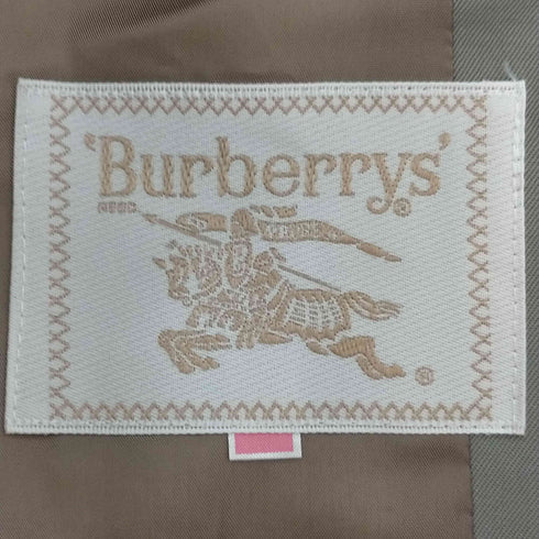 バーバリーズ BURBERRYS ヴィンテージ テーラードジャケット フォーマル シングル 2B 背抜き ウール ノーベント レディース