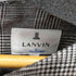 ランバンオンブルー LANVIN en Bleu ツイスト ワンピース ひざ丈 グレンチェック リボン 長袖 レディース 38