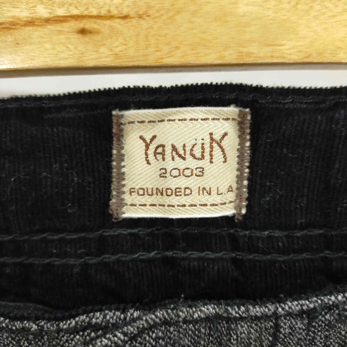 ヤヌーク YANUK ストレッチ パンツ テーパード メンズ XL