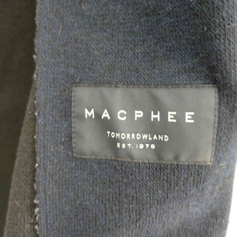マカフィー MACPHEE ウール ボタンレス ロングコート チェスターコート レディース 36