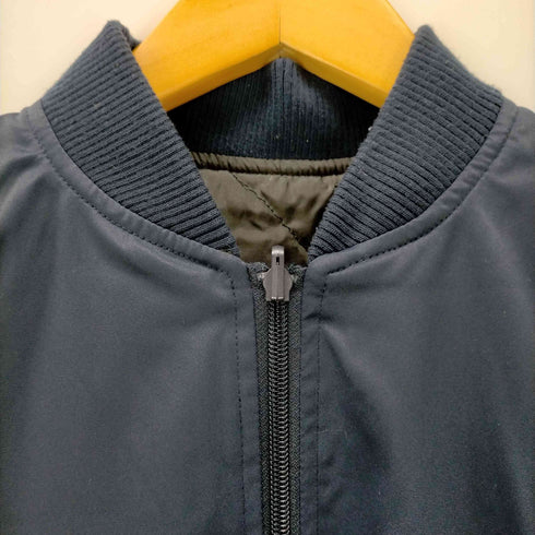 アウトドアプロダクツ OUTDOOR PRODUCTS 中綿ロングジャケット スタジャン アウター 総裏地 リバーシブル ジップアップ メンズ JPN:S
