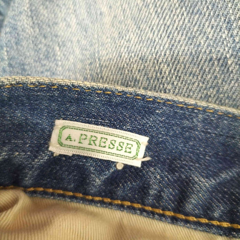 A.PRESSE 23AW Washed Denim Pants E BLEACH メンズ 32/30