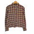 ボーイバイバンドオブアウトサイダーズ Boy. by Band of Outsiders チェック柄長袖シャツ 前開き 1 キャメル 青 赤 メンズ JPN:1