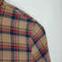 ボーイバイバンドオブアウトサイダーズ Boy. by Band of Outsiders チェック柄長袖シャツ 前開き 1 キャメル 青 赤 メンズ JPN:1