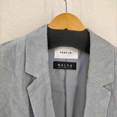 フレイアイディー FRAY I.D NALYA 21SS ソフトコーデュロイジャケット テーラードジャケット 長袖 レディース JPN:0