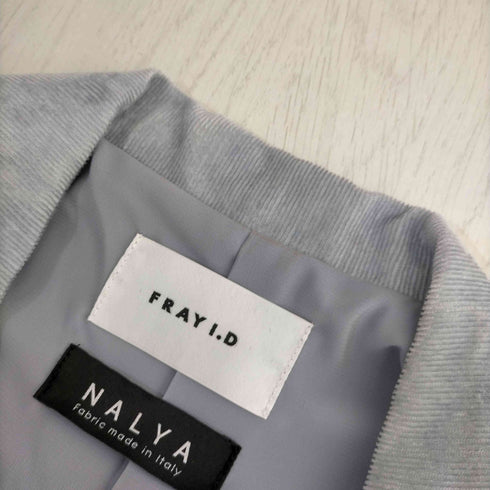 フレイアイディー FRAY I.D NALYA 21SS ソフトコーデュロイジャケット テーラードジャケット 長袖 レディース JPN:0