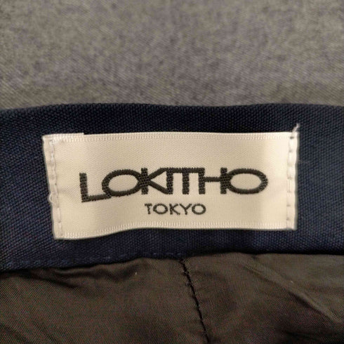 ロキト LOKITHO サイドベルトワイドフレアパンツ レディース JPN:1