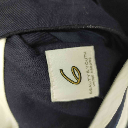 ロクビューティーアンドユースユナイテッドアローズ 6 BEAUTY & YOUTH UNITED ARROWS ストライプタックパンツ ウール テーパード レディース 34