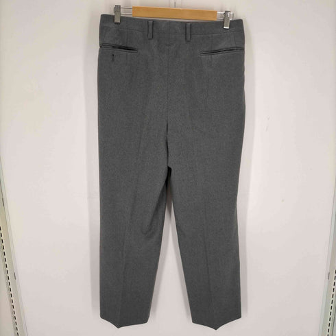 ダックス DAKS フォーマル センタープレスパンツ ウール ロゴ メンズ