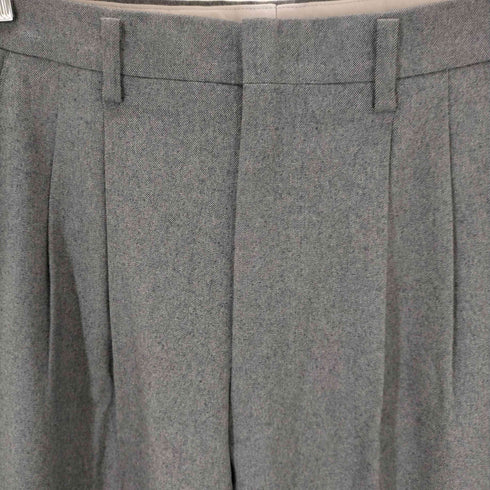 ダックス DAKS フォーマル センタープレスパンツ ウール ロゴ メンズ
