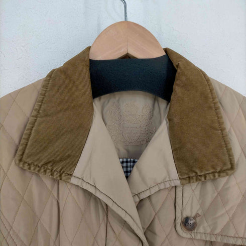 アクアスキュータム AQUASCUTUM キルティングコート ジャケット 中綿 レディース UK:8
