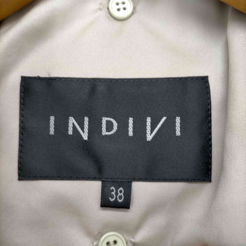 インディヴィ INDIVI ライナー付トレンチコート ロング 38 ライトベージュ レディース JPN:38