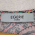 エジェリ egerie 総柄ギャザーワンピース レディース