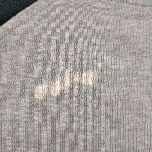 ポロラルフローレン POLO RALPH LAUREN スウェットスタジャン ブルゾン ジャケット 2トーン ロゴ刺繍 裏起毛 スナップボタン メンズ JPN:XS