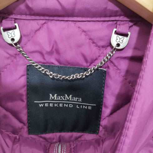 マックスマーラ ウィーケンドライン Max Mara WEEKEND LINE ジップアップ キルティングジャケット レディース JPN:40