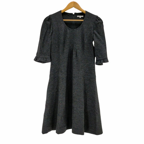 トゥービーシック TO BE CHIC 5分袖ウールフリルワンピース レディース JPN:40