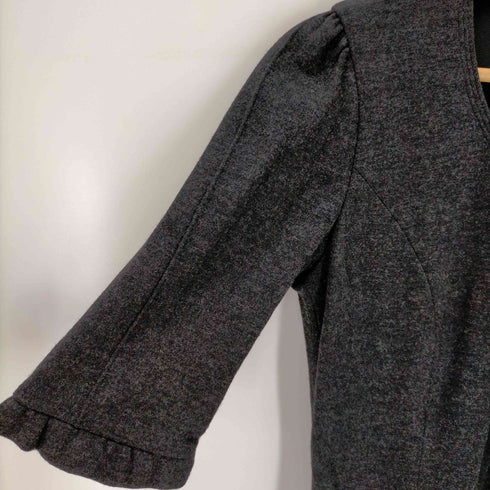 トゥービーシック TO BE CHIC 5分袖ウールフリルワンピース レディース JPN:40