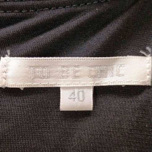 トゥービーシック TO BE CHIC 5分袖ウールフリルワンピース レディース JPN:40