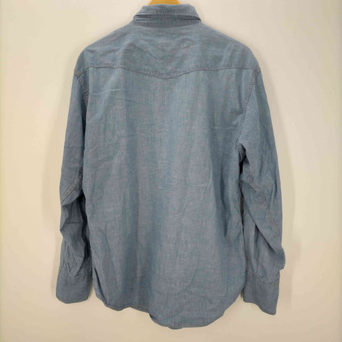 ペニーズ PENNEYS RANCHCRAFT ALL COTTON シャンブレー ウエスタンシャツ メンズ