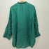 マカフィー MACPHEE 22SS コットンリネンシアー バンドカラーシャツ レディース JPN:36