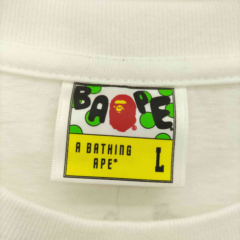 アベイシングエイプ A BATHING APE SHARK FIGURE TEE メンズ JPN:L