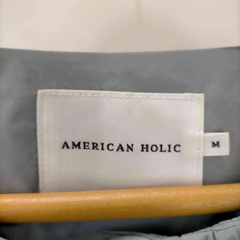 アメリカンホリック AMERICAN HOLIC あったかマフラー付き中綿コート レディース import:M