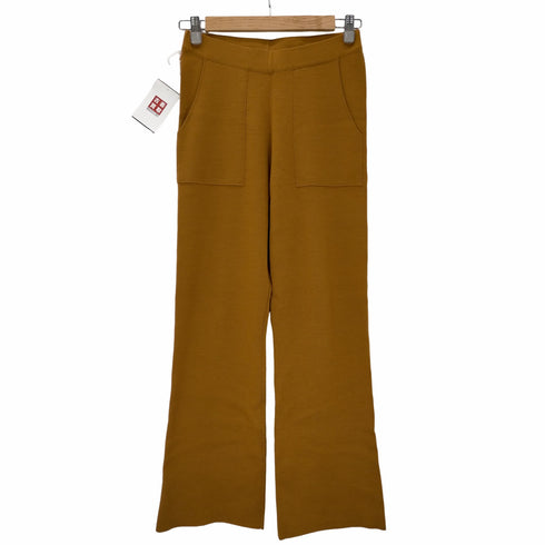 スローブイエナ SLOBE IENA ウォッシャブルスムースニットパンツ フレア レディース JPN:36