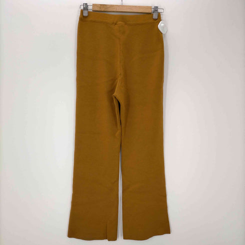 スローブイエナ SLOBE IENA ウォッシャブルスムースニットパンツ フレア レディース JPN:36