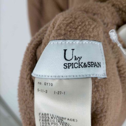 スピックアンドスパン Spick and Span リバーシブルコート ノーカラーコート キルティングコート レディース JPN:36