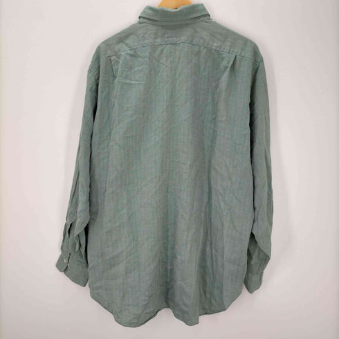 ポロバイラルフローレン Polo by RALPH LAUREN PHILIP ヘリンボーン 長袖シャツ メンズ import:XL
