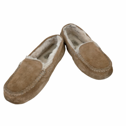 アグオーストラリア UGG Australia ANSLEY モカシン シューズ 24cm 茶色 ブラウン レディース JPN:24