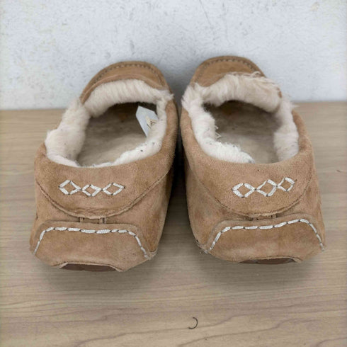 アグオーストラリア UGG Australia ANSLEY モカシン シューズ 24cm 茶色 ブラウン レディース JPN:24