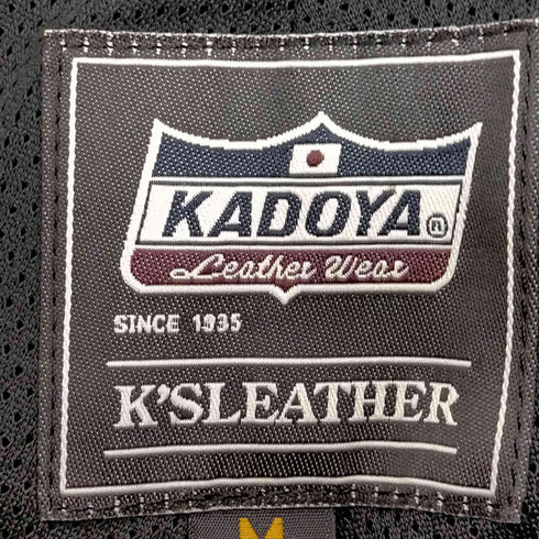 カドヤ KADOYA パンチングレザーパンツ メンズ JPN:M