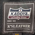 カドヤ KADOYA パンチングレザーパンツ メンズ JPN:M