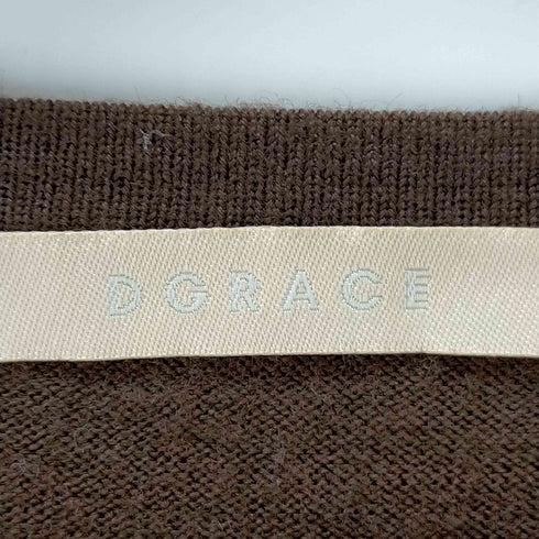 ディグレース Dgrace ビジューボタンセーター レディース