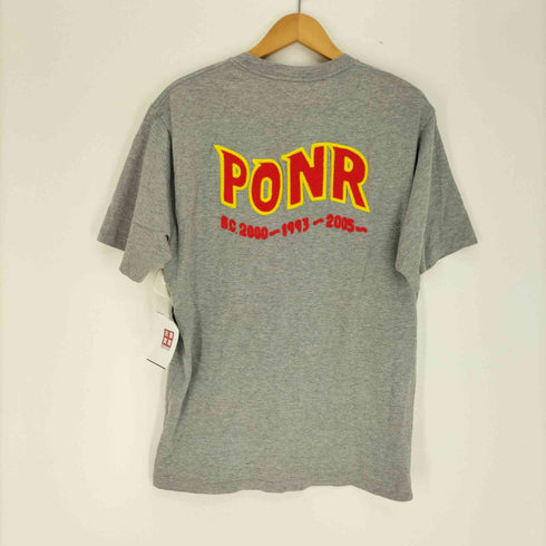 アベイシングエイプ A BATHING APE SHARK SILVER ZIP PONR PRINT TEE メンズ JPN:L