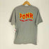 アベイシングエイプ A BATHING APE SHARK SILVER ZIP PONR PRINT TEE メンズ JPN:L