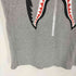 アベイシングエイプ A BATHING APE SHARK SILVER ZIP PONR PRINT TEE メンズ JPN:L