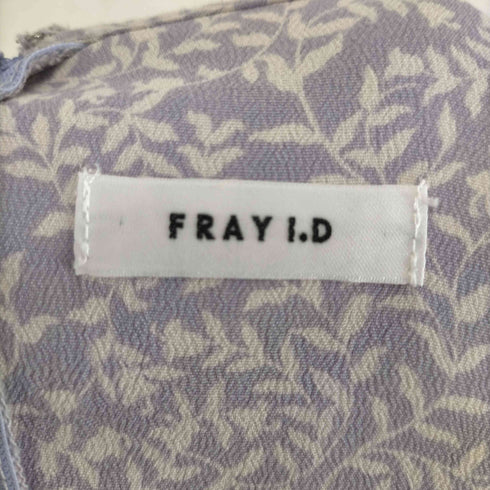 フレイアイディー FRAY I.D 草木柄マキシワンピース レディース