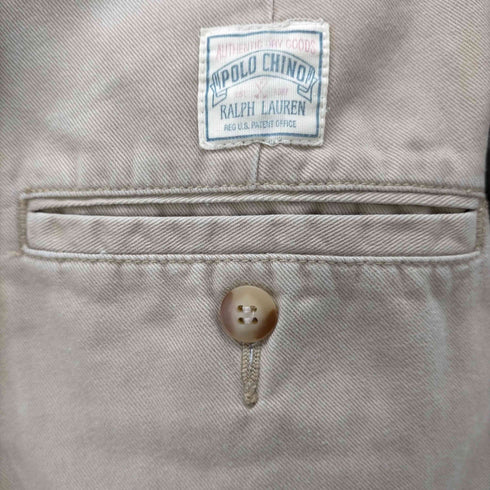 ポロバイラルフローレン Polo by RALPH LAUREN USA製 POLO CHINO 2タック チノパンツ メンズ 29/34